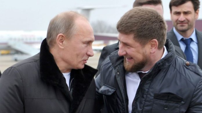 Putin dhe Ramazan Kadyrov