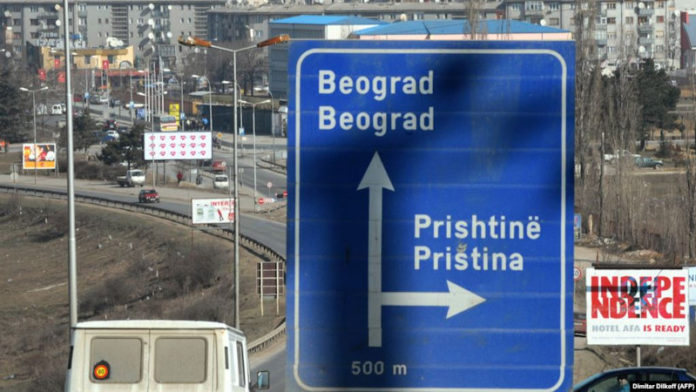 Beograd - Prishtinë - tabelë