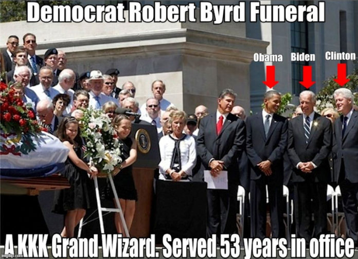 Democrat Robert Byrd funeral