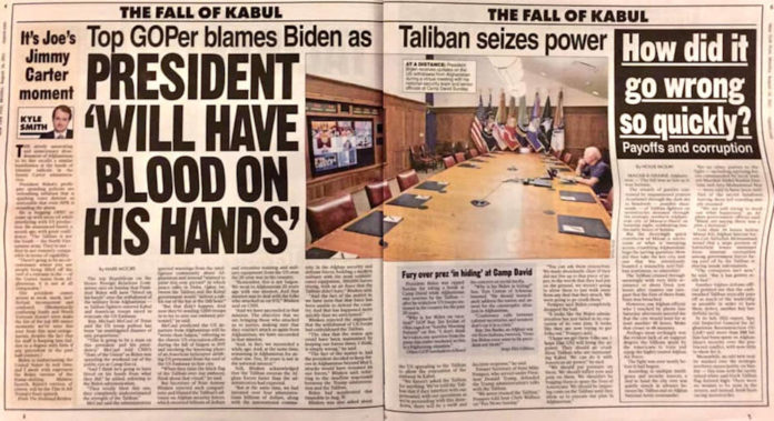 The fall of Kabul