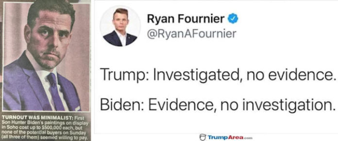 Trump - no evidence